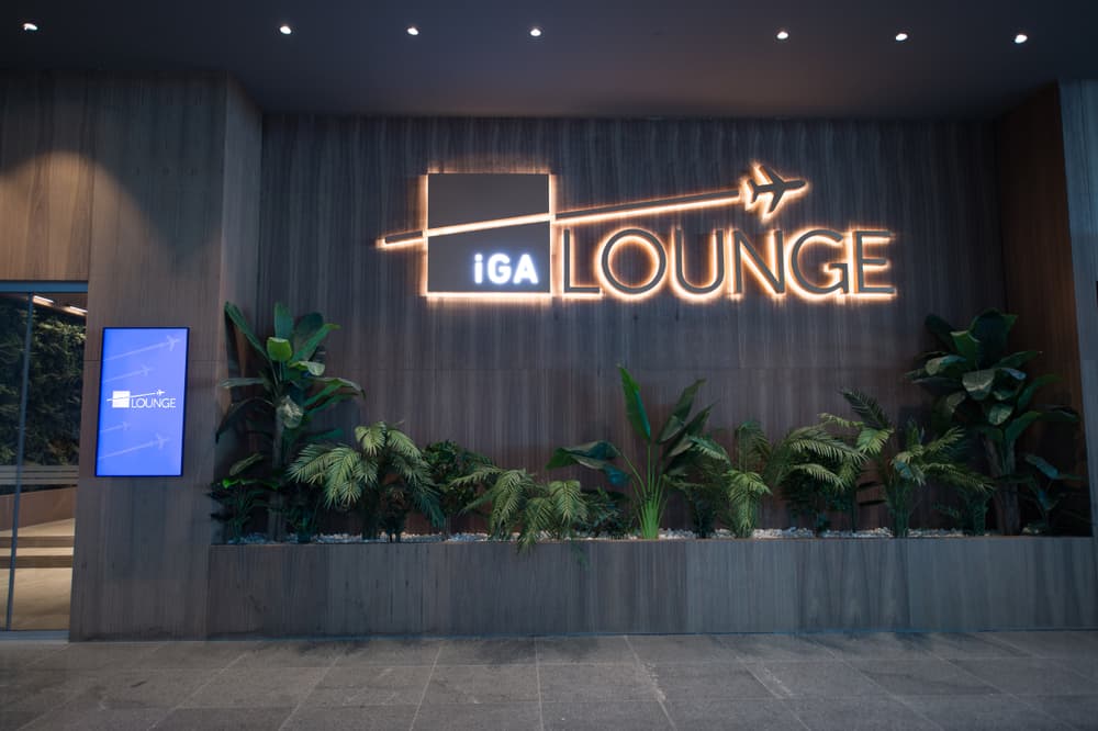 Istanbul Airport lounge with seating and connectivity area for passengers